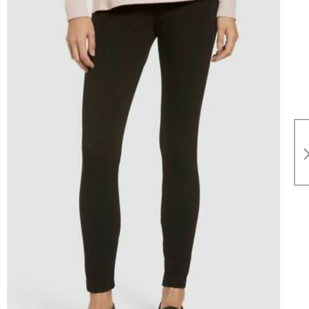 Lysse Women Black Stretch High-Rise Skinny Denim Casual Jeggings Size S